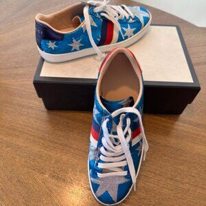 Gucci Lurex Starry Sky - New Ace Sneakers
